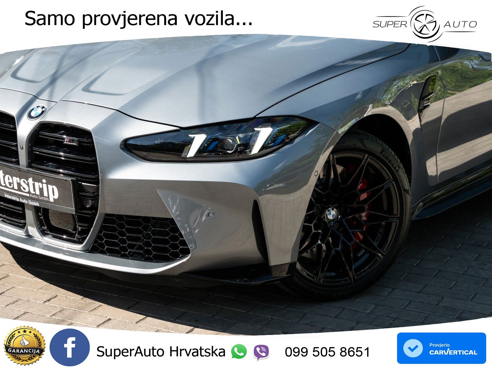 BMW M4 Competition 3.0 (530 KS) xDrive Steptronic LED+GR SJED+ACC