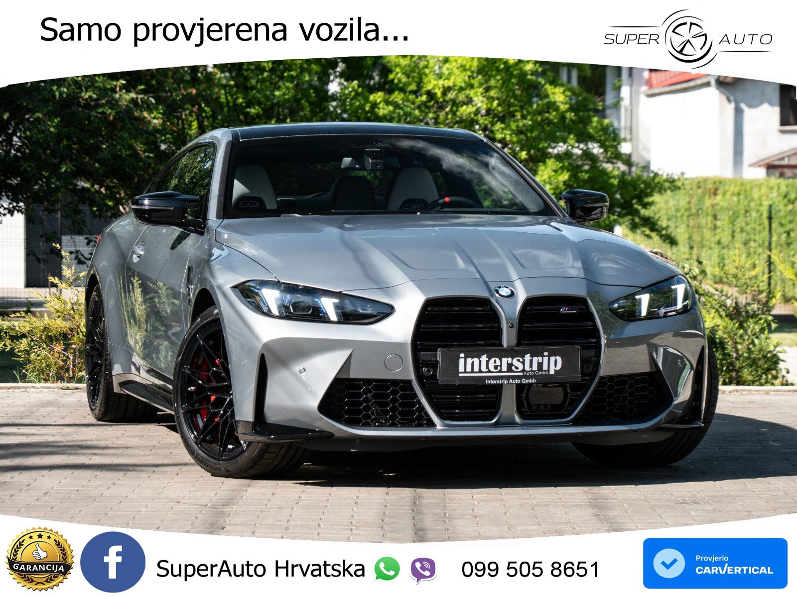 BMW M4 Competition 3.0 (530 KS) xDrive Steptronic LED+GR SJED+ACC