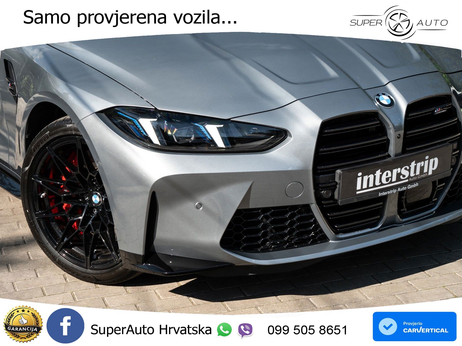 BMW M4 Competition 3.0 (530 KS) xDrive Steptronic LED+GR SJED+ACC