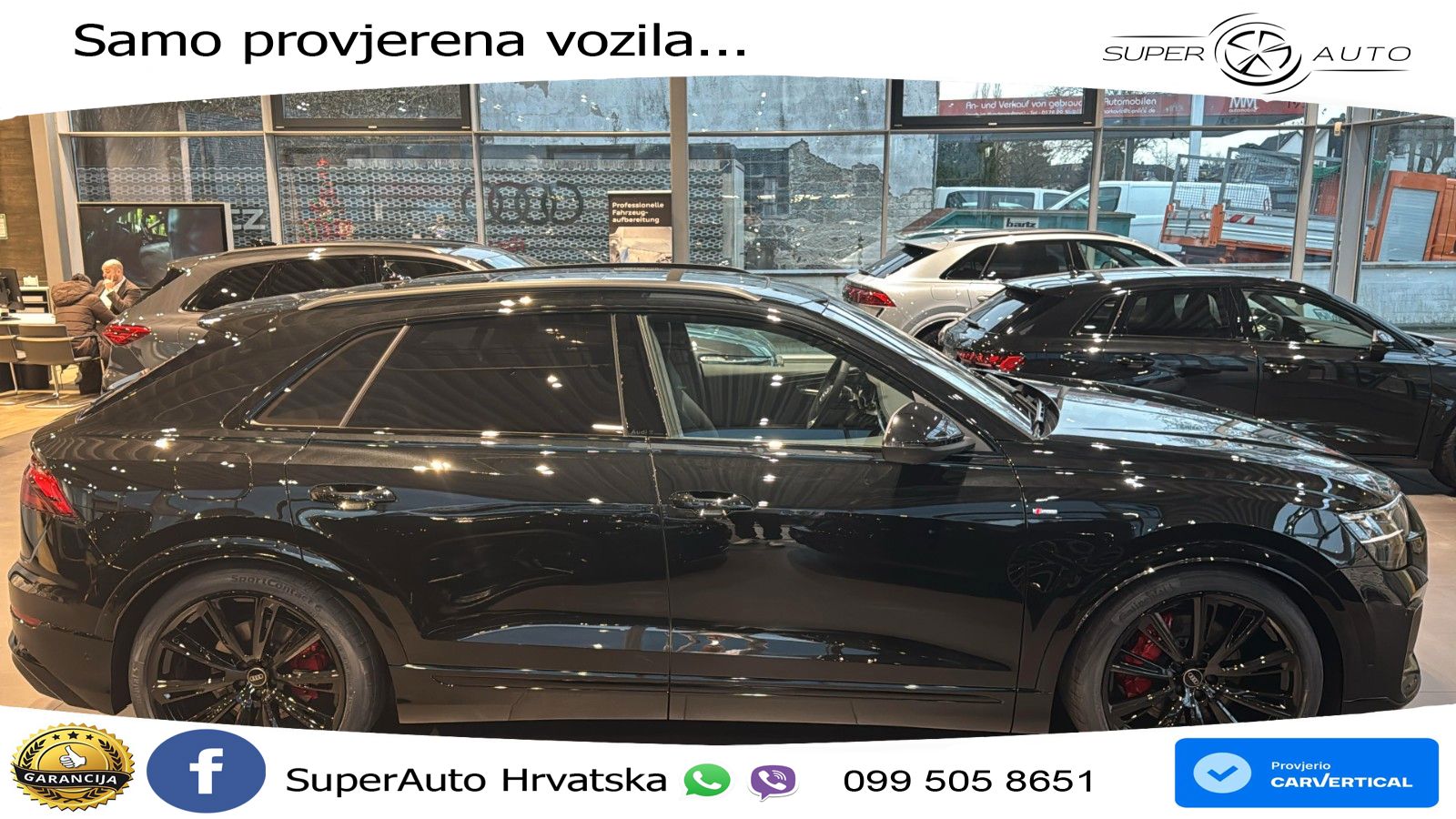 Audi Q8 50 TDI V6 (286 KS) quattro Tiptronic S line LED+GR SJED+ACC
