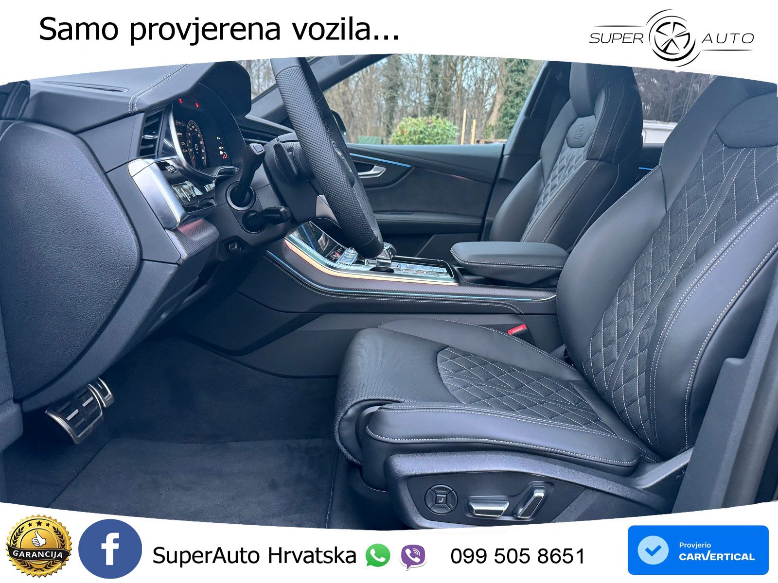 Audi Q8 50 TDI V6 (286 KS) quattro Tiptronic S line LED+GR SJED+ACC