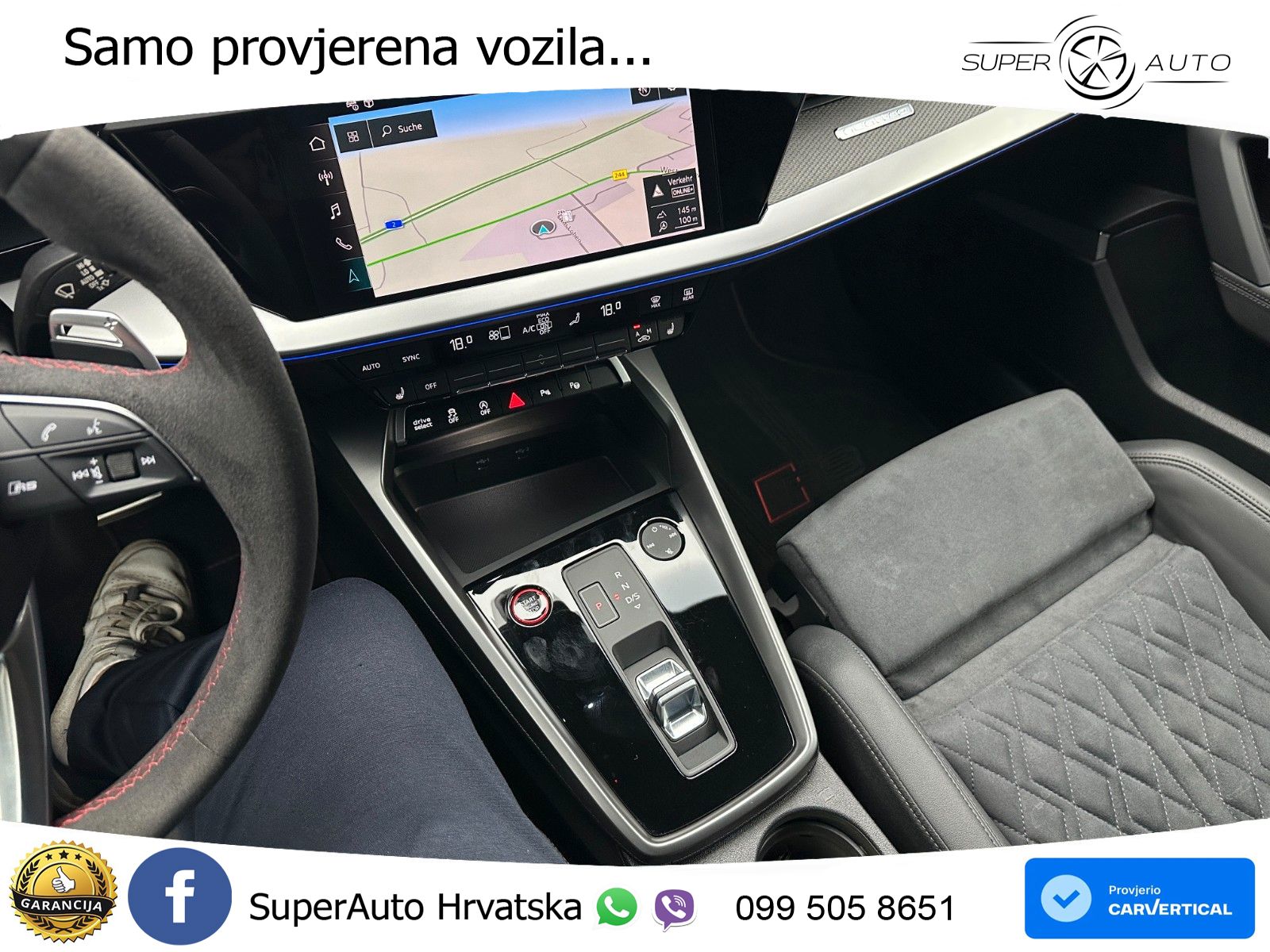 Audi RS3 Sportback 2.5 TFSI (400 KS) quattro S tronic LED+GR SJED+ACC