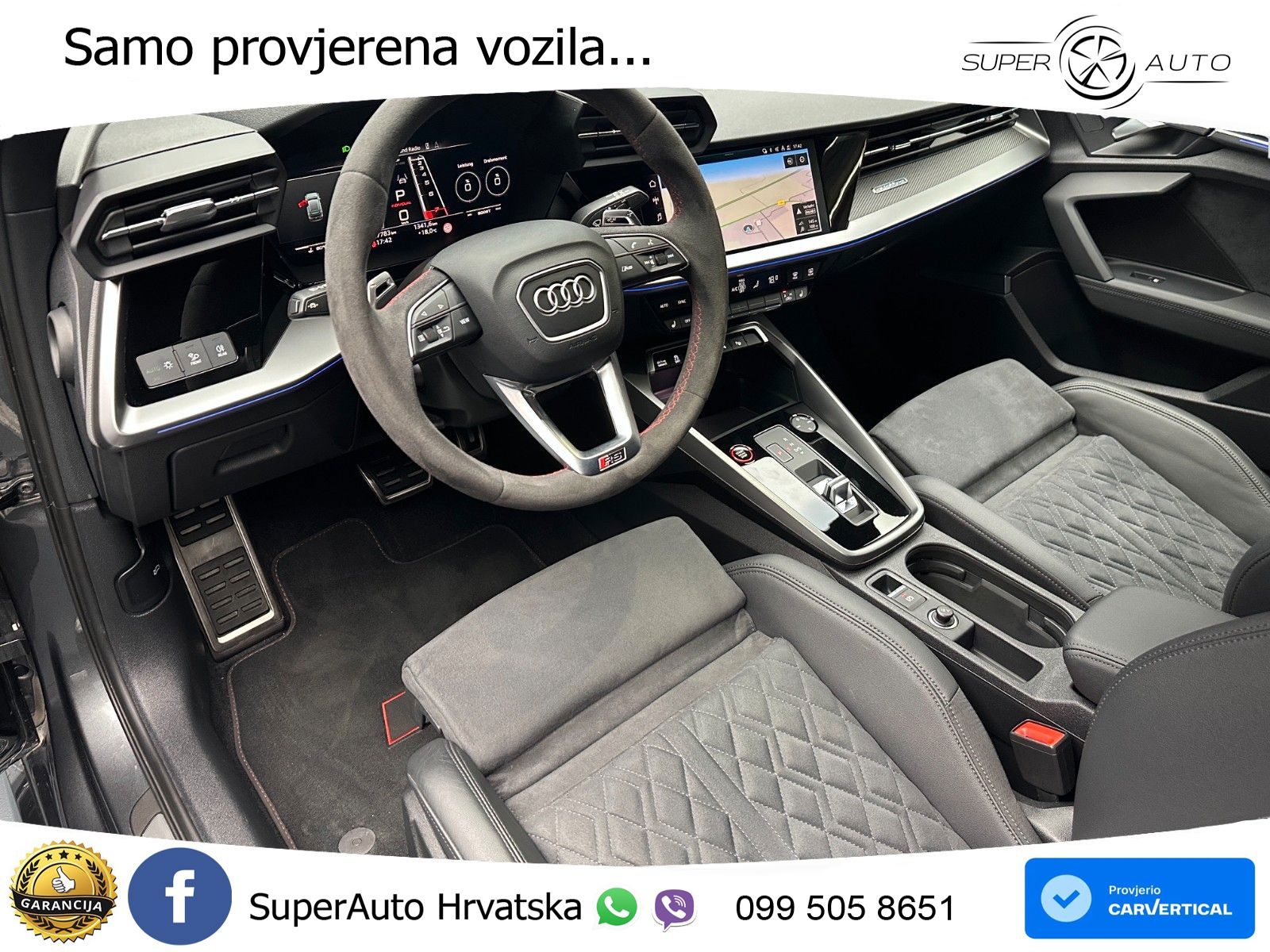 Audi RS3 Sportback 2.5 TFSI (400 KS) quattro S tronic LED+GR SJED+ACC