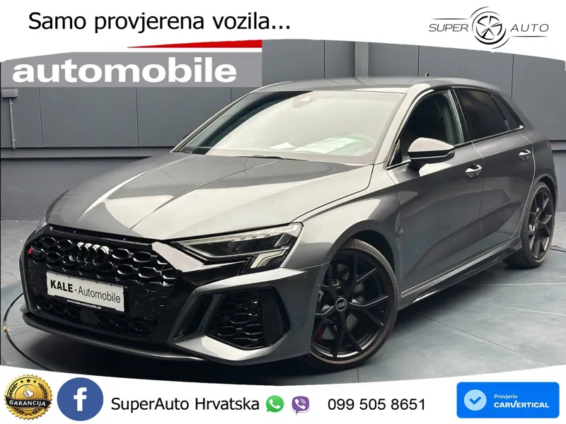 Audi RS3 Sportback 2.5 TFSI (400 KS) quattro S tronic LED+GR SJED+ACC