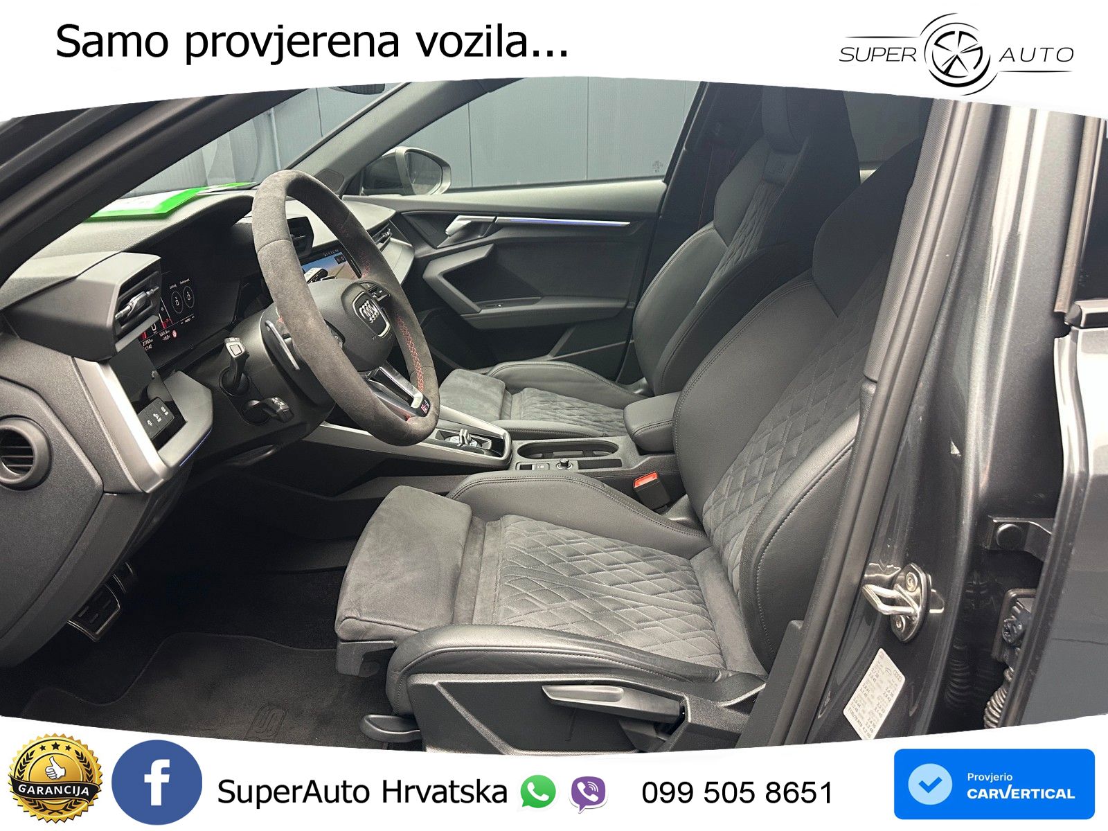 Audi RS3 Sportback 2.5 TFSI (400 KS) quattro S tronic LED+GR SJED+ACC