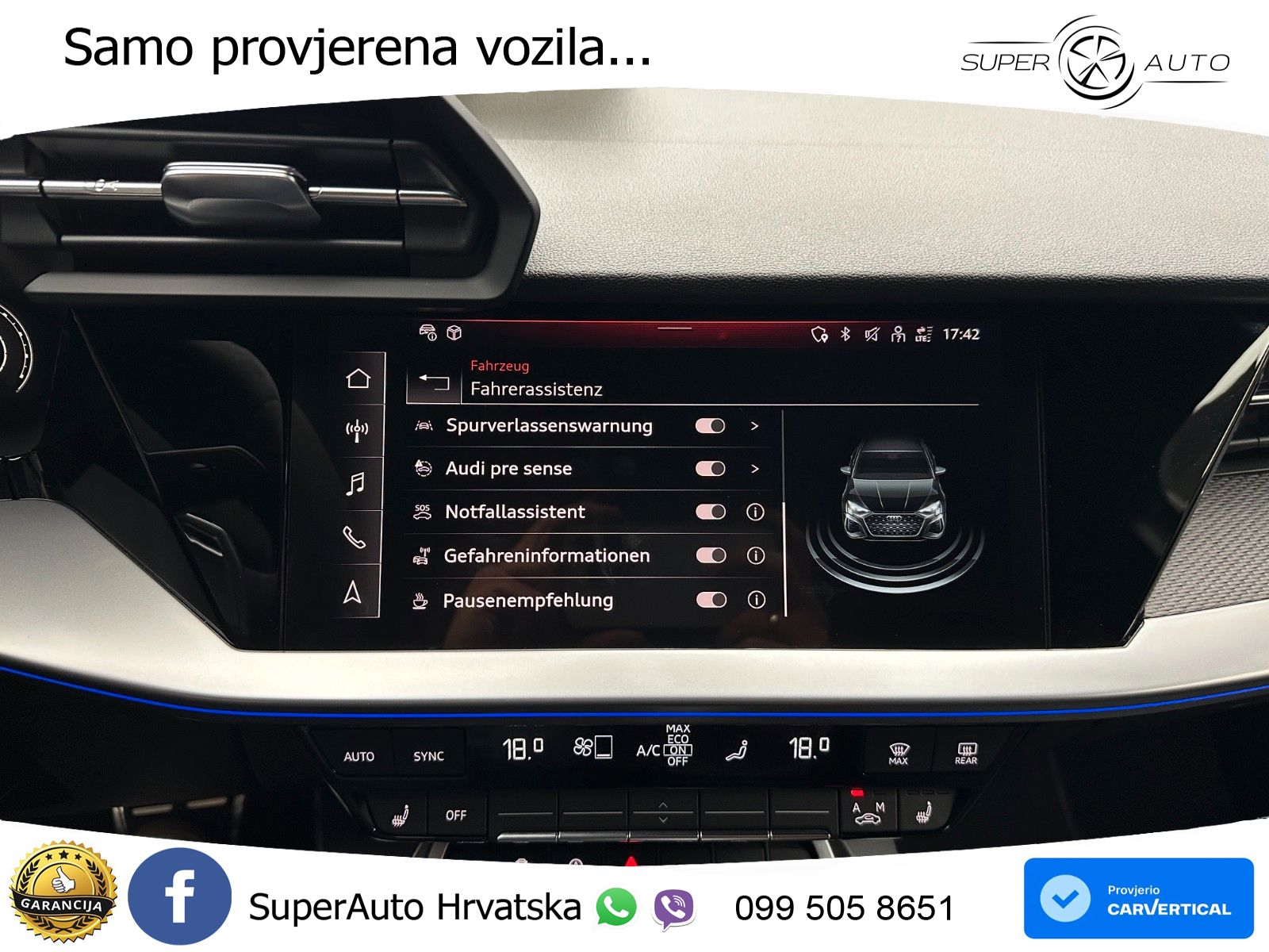 Audi RS3 Sportback 2.5 TFSI (400 KS) quattro S tronic LED+GR SJED+ACC