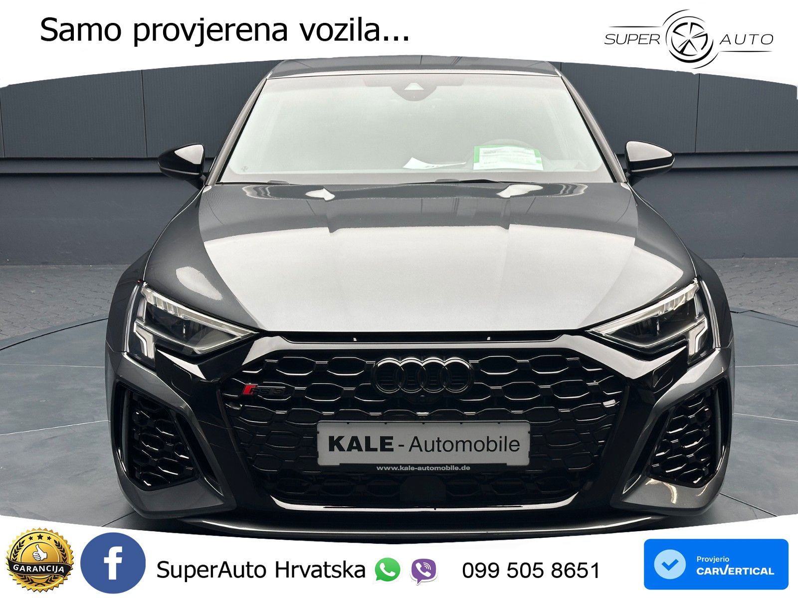 Audi RS3 Sportback 2.5 TFSI (400 KS) quattro S tronic LED+GR SJED+ACC
