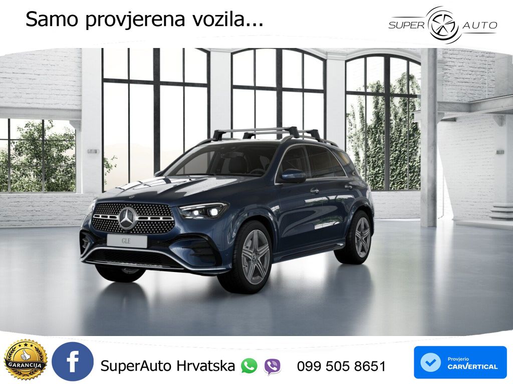 Mercedes GLE 450d (367 KS) EQ Boost 4MATIC 9G-TRONIC AMG LED+GR SJED+ACC