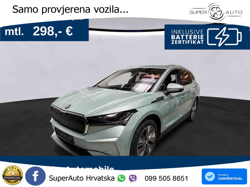 Škoda Enyaq iV 80x 82 kWh (265 KS) AWD LED+GR SJED+ACC