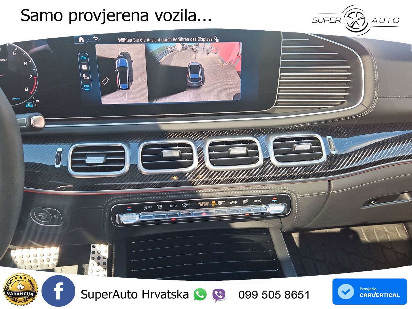 Mercedes AMG GLE 63 S V8 (612 KS) EQ Boost 4MATIC+ AMG SPEEDSHIFT TCT 9G LED+GR SJED+ACC