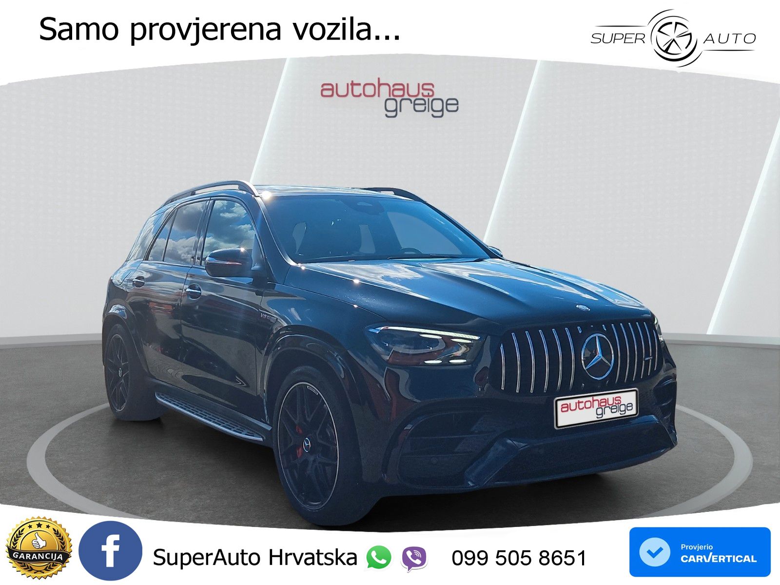 Mercedes AMG GLE 63 S V8 (612 KS) EQ Boost 4MATIC+ AMG SPEEDSHIFT TCT 9G LED+GR SJED+ACC