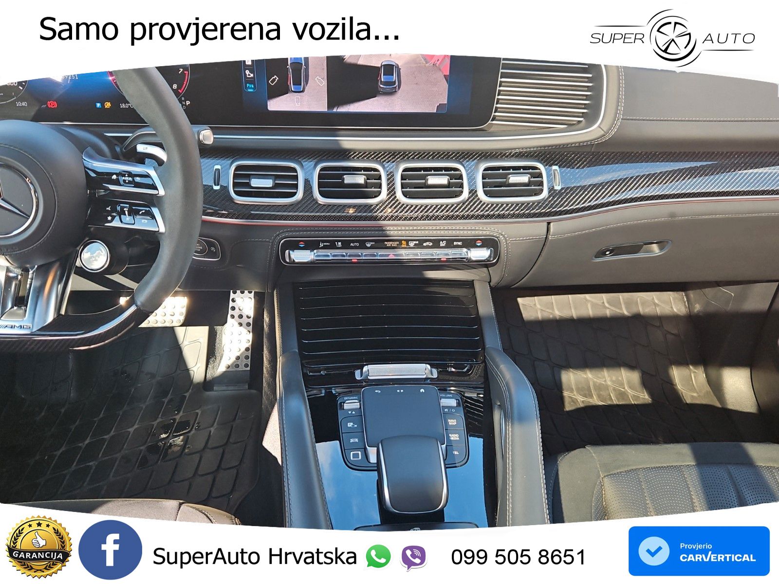 Mercedes AMG GLE 63 S V8 (612 KS) EQ Boost 4MATIC+ AMG SPEEDSHIFT TCT 9G LED+GR SJED+ACC
