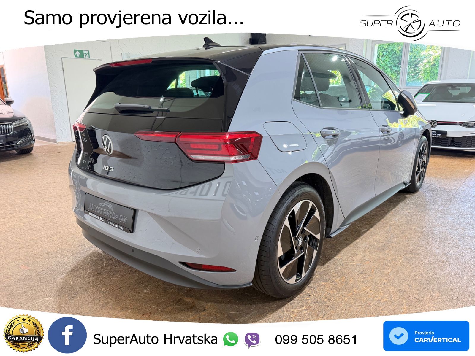 Volkswagen ID.3 Pro 62 kWh (204 KS) LED+GR SJED+ACC