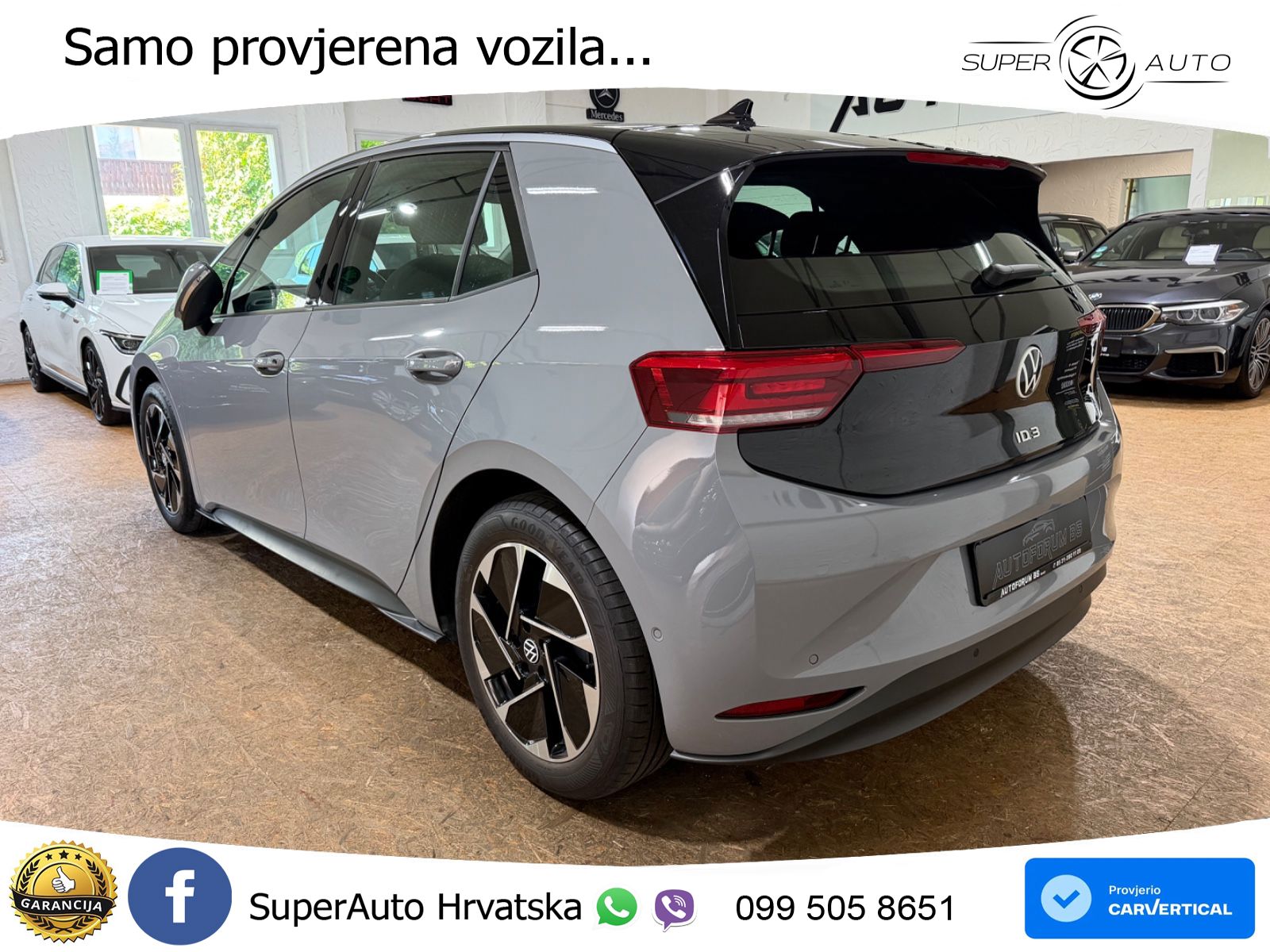 Volkswagen ID.3 Pro 62 kWh (204 KS) LED+GR SJED+ACC
