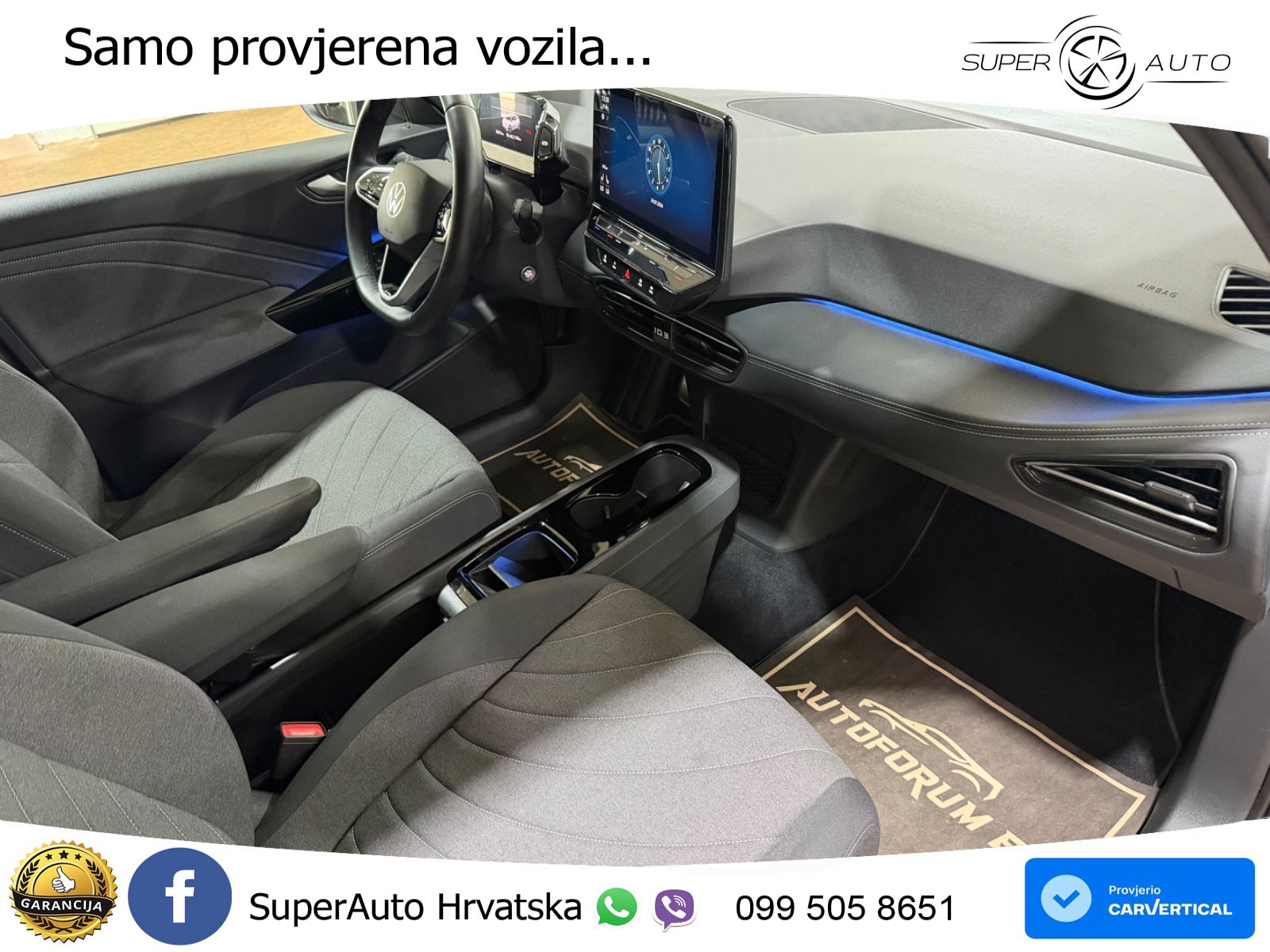 Volkswagen ID.3 Pro 62 kWh (204 KS) LED+GR SJED+ACC