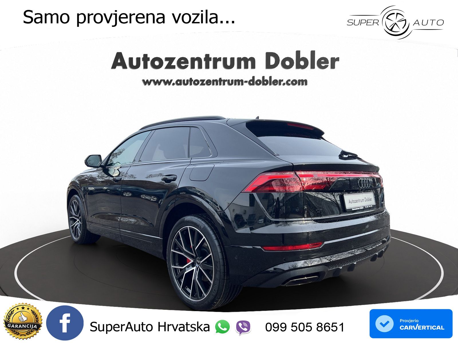 Audi Q8 55 TFSIe V6 (394 KS) quattro Tiptronic