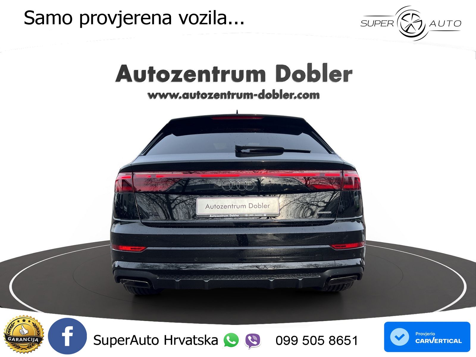 Audi Q8 55 TFSIe V6 (394 KS) quattro Tiptronic