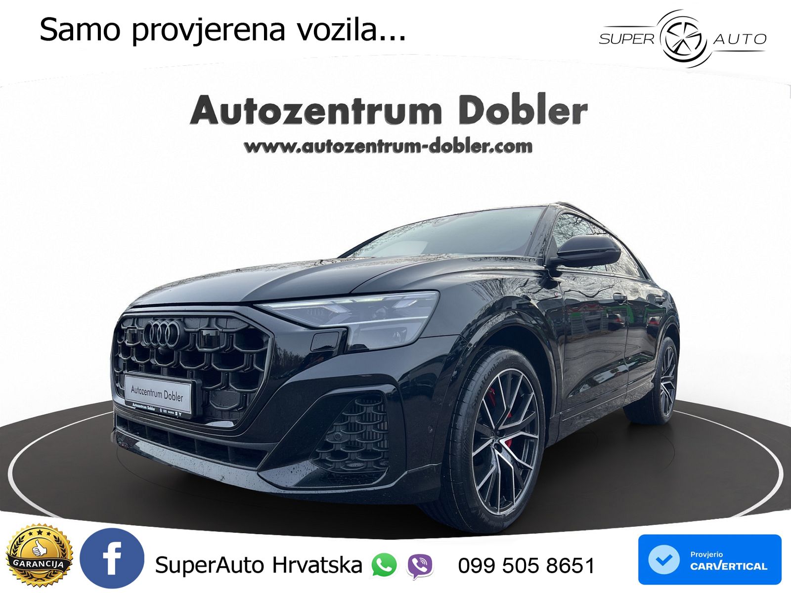 Audi Q8 55 TFSIe V6 (394 KS) quattro Tiptronic