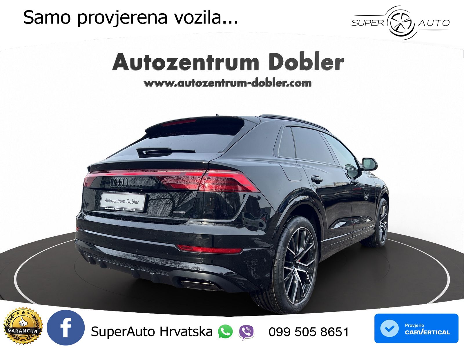 Audi Q8 55 TFSIe V6 (394 KS) quattro Tiptronic