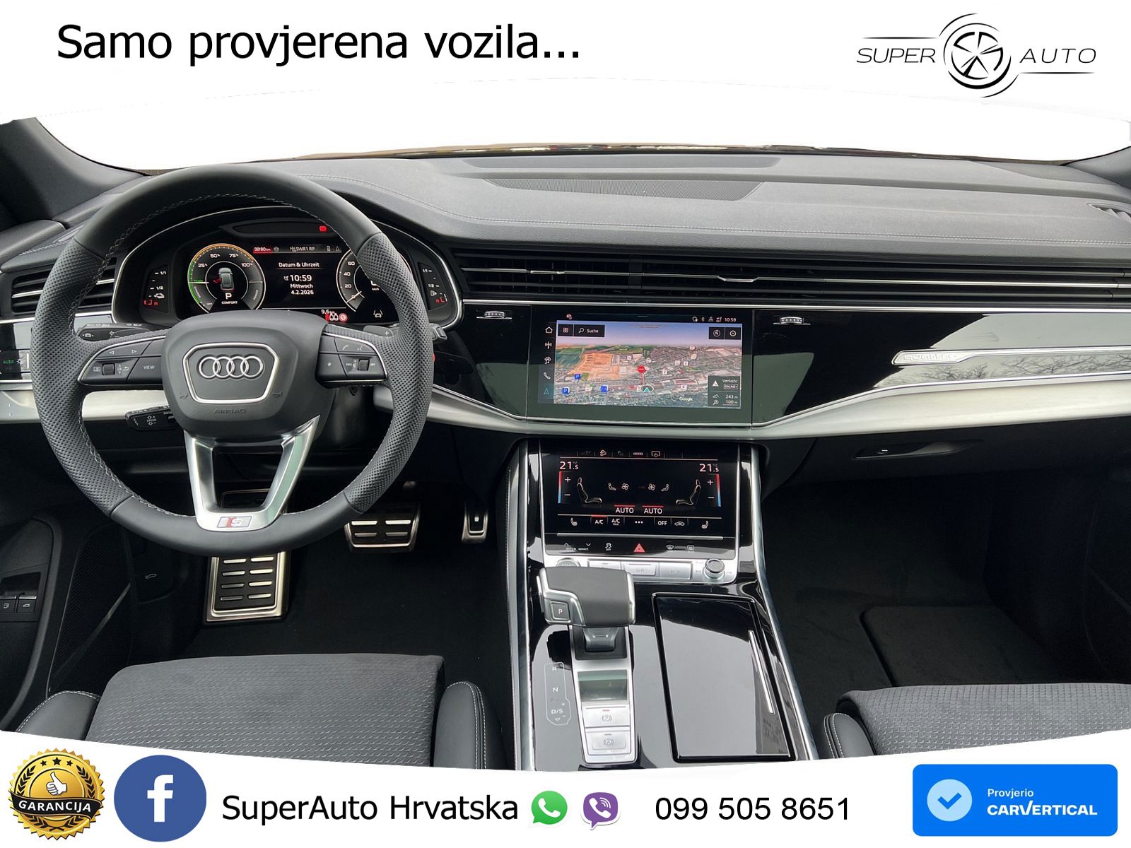 Audi Q8 55 TFSIe V6 (394 KS) quattro Tiptronic