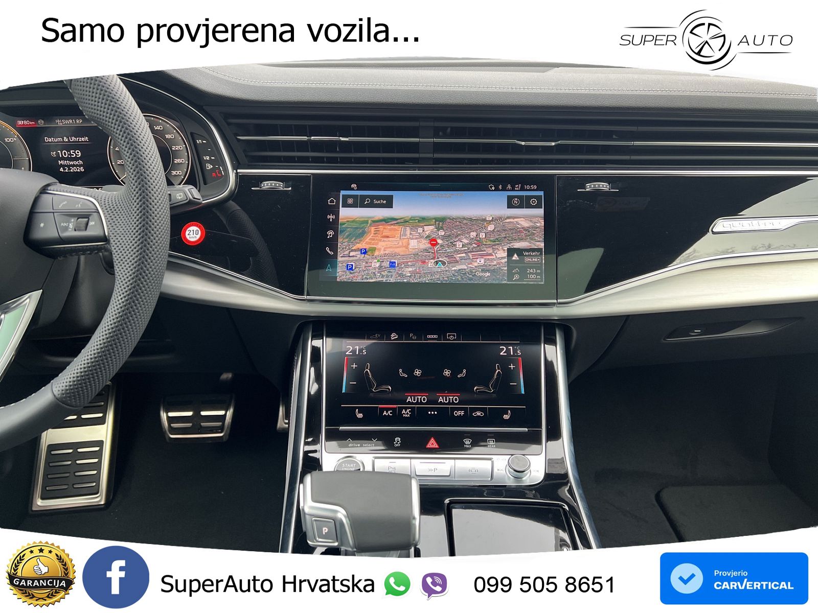 Audi Q8 55 TFSIe V6 (394 KS) quattro Tiptronic