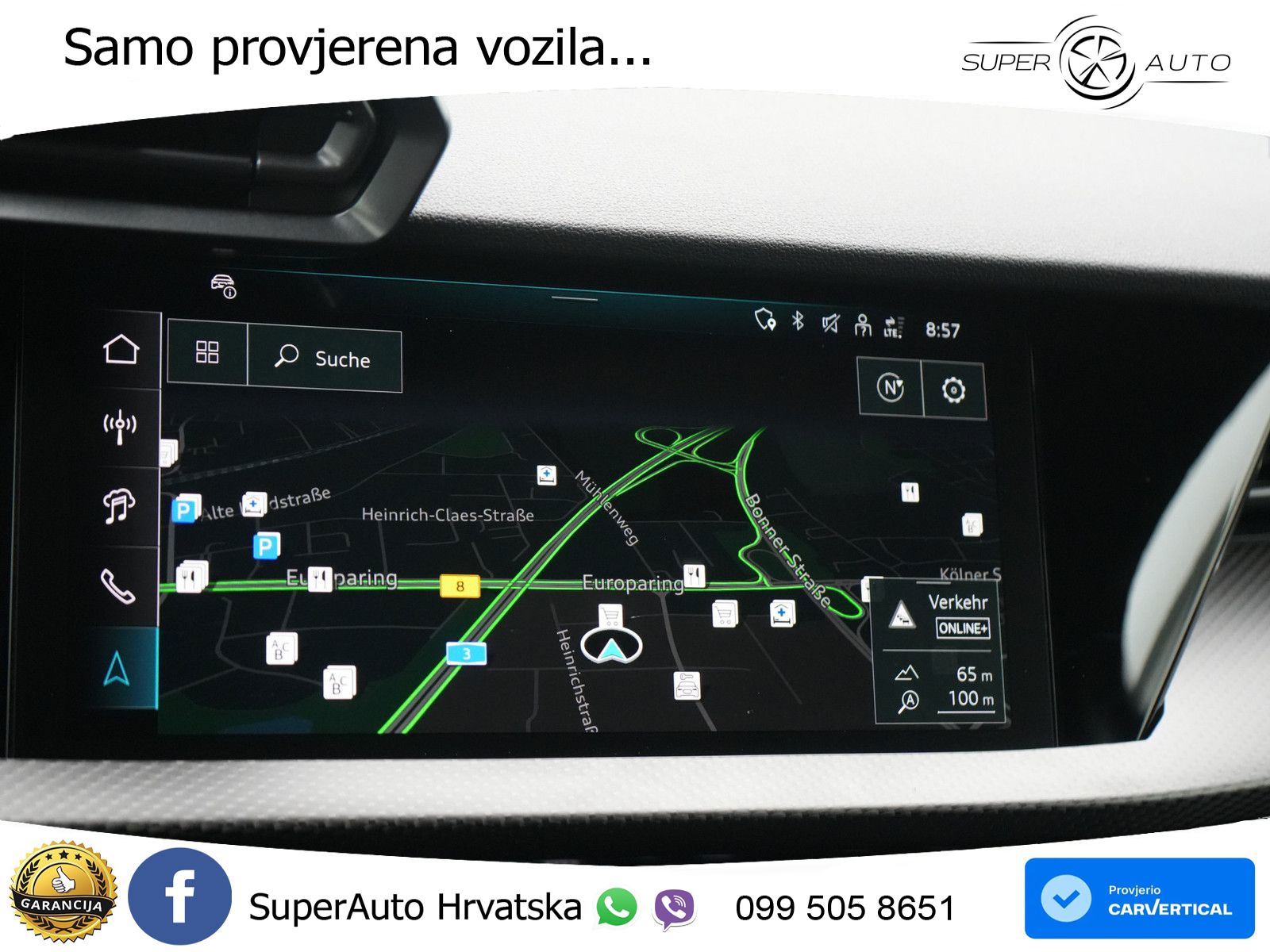 Audi RS3 Sportback 2.5 TFSI (400 KS) quattro S tronic LED+GR SJED+ACC
