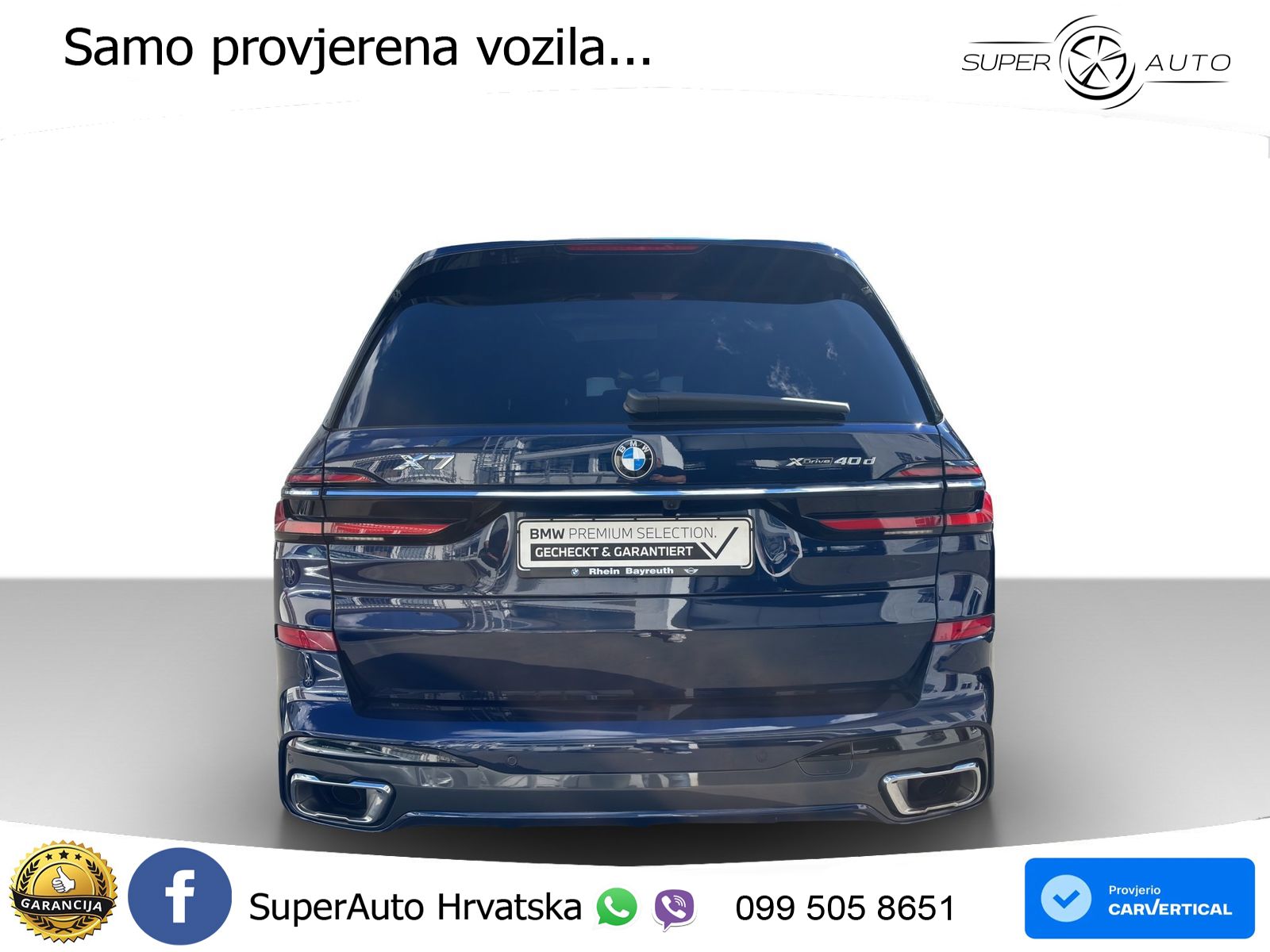 BMW X7 40d (352 KS) xDrive Steptronic M Sport LED+GR SJED+ACC
