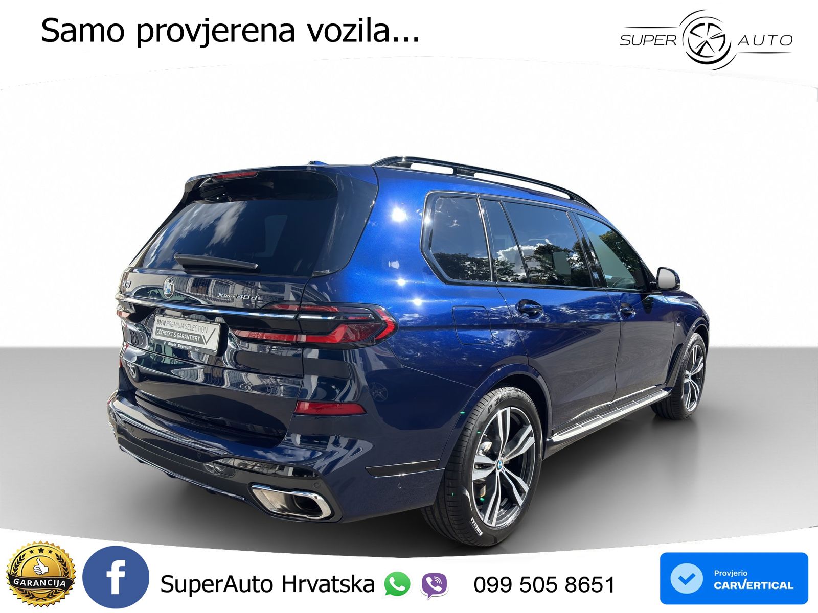BMW X7 40d (352 KS) xDrive Steptronic M Sport LED+GR SJED+ACC