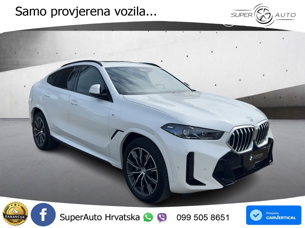 BMW X6 40d (352 KS) xDrive Steptronic M Sport LED+GR SJED+ACC