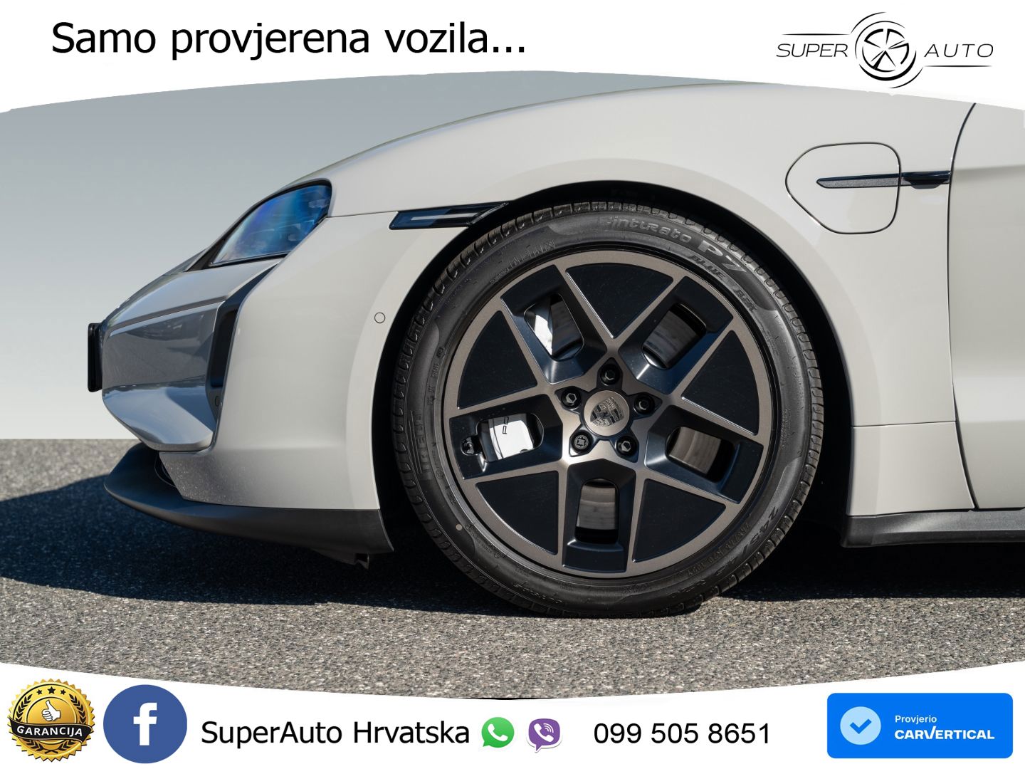 Porsche Taycan Turbo 105 kWh (884 KS)