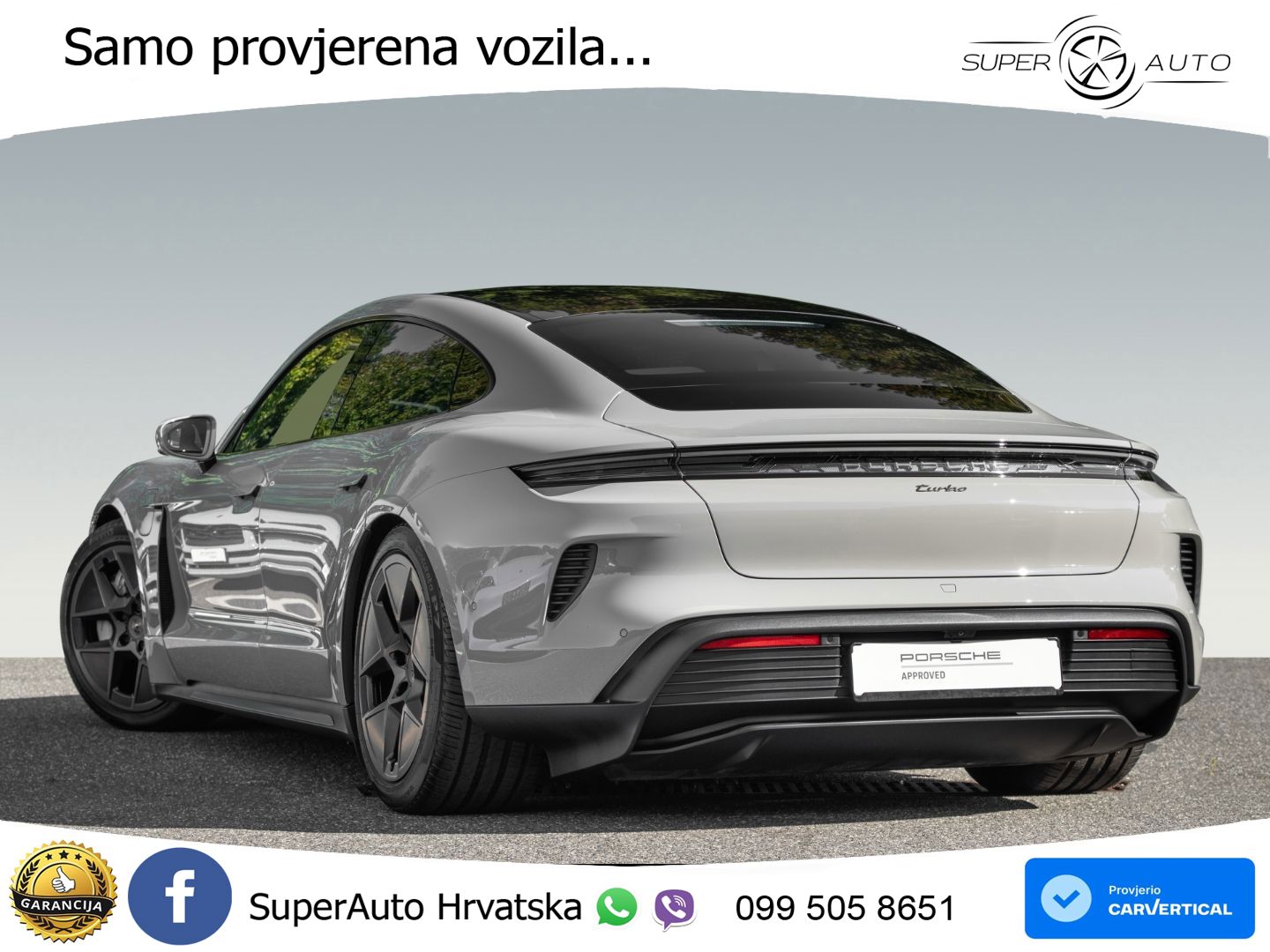 Porsche Taycan Turbo 105 kWh (884 KS)