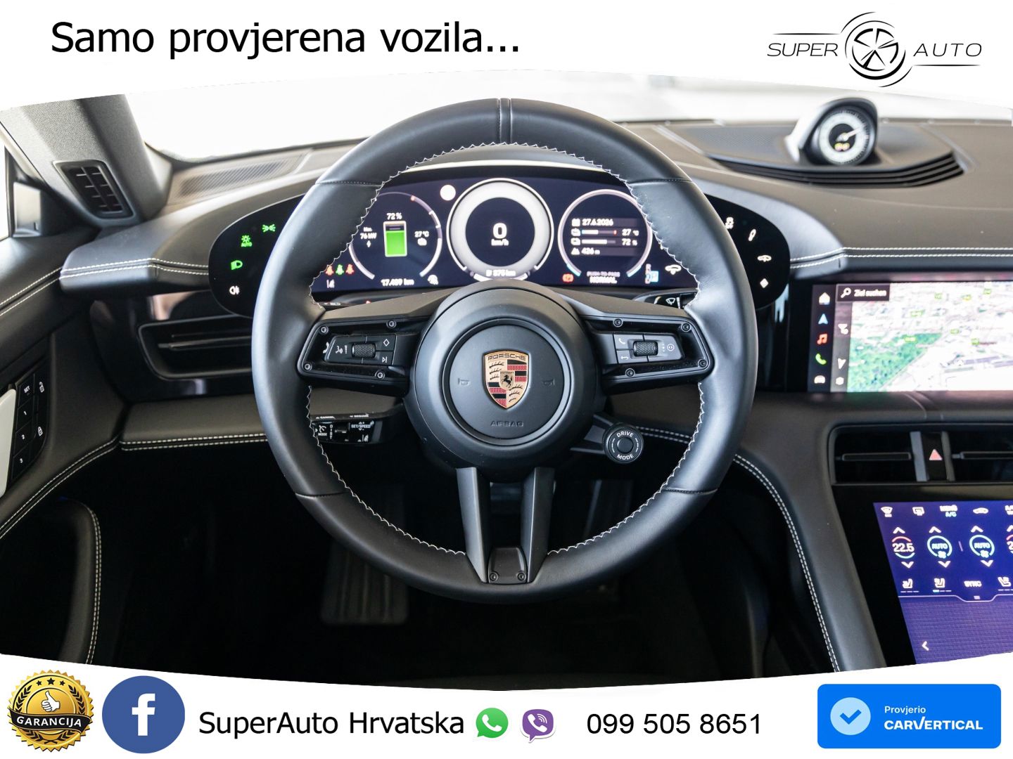 Porsche Taycan 4S 105 kWh (598 KS)