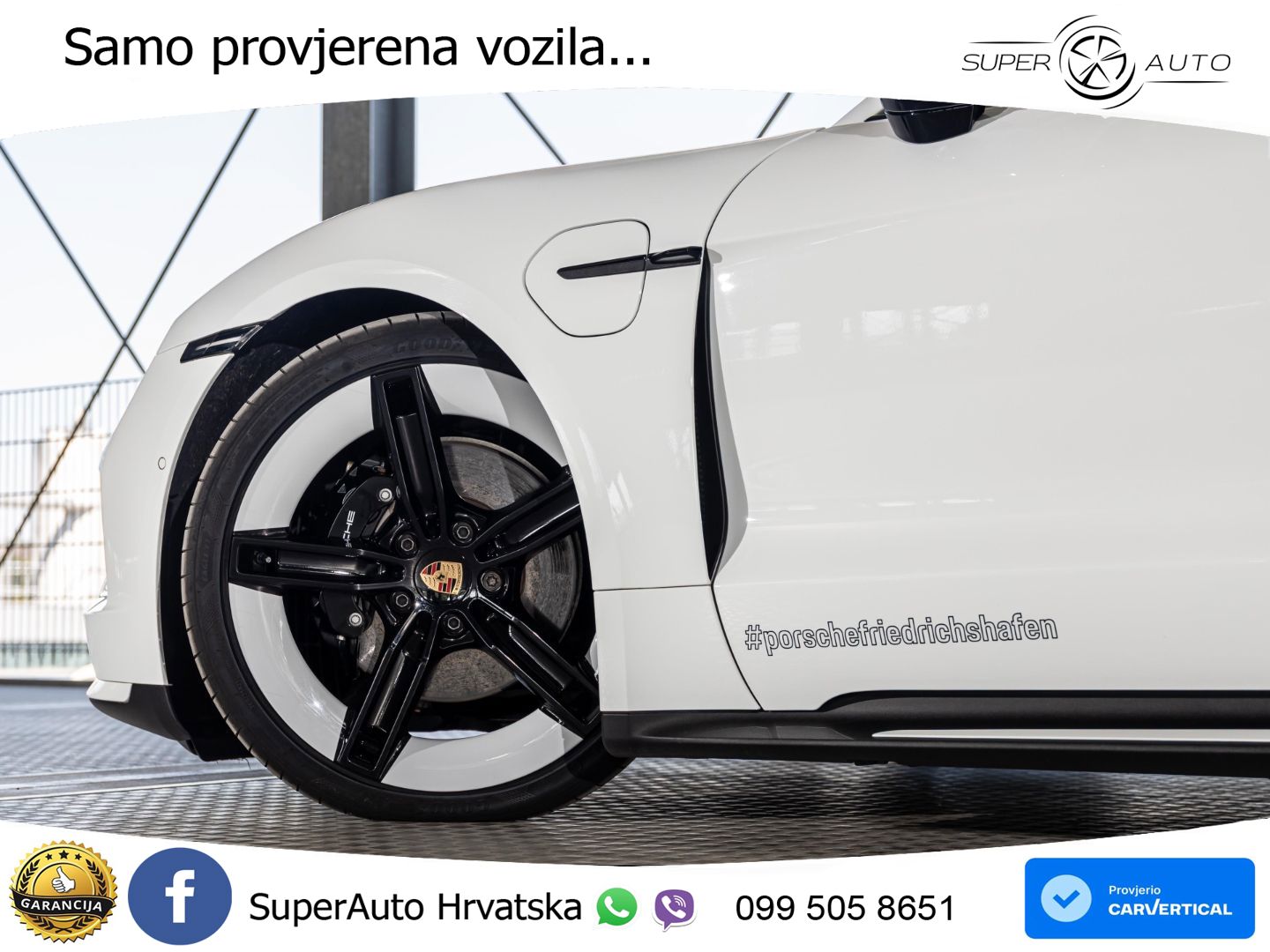 Porsche Taycan 4S 105 kWh (598 KS)
