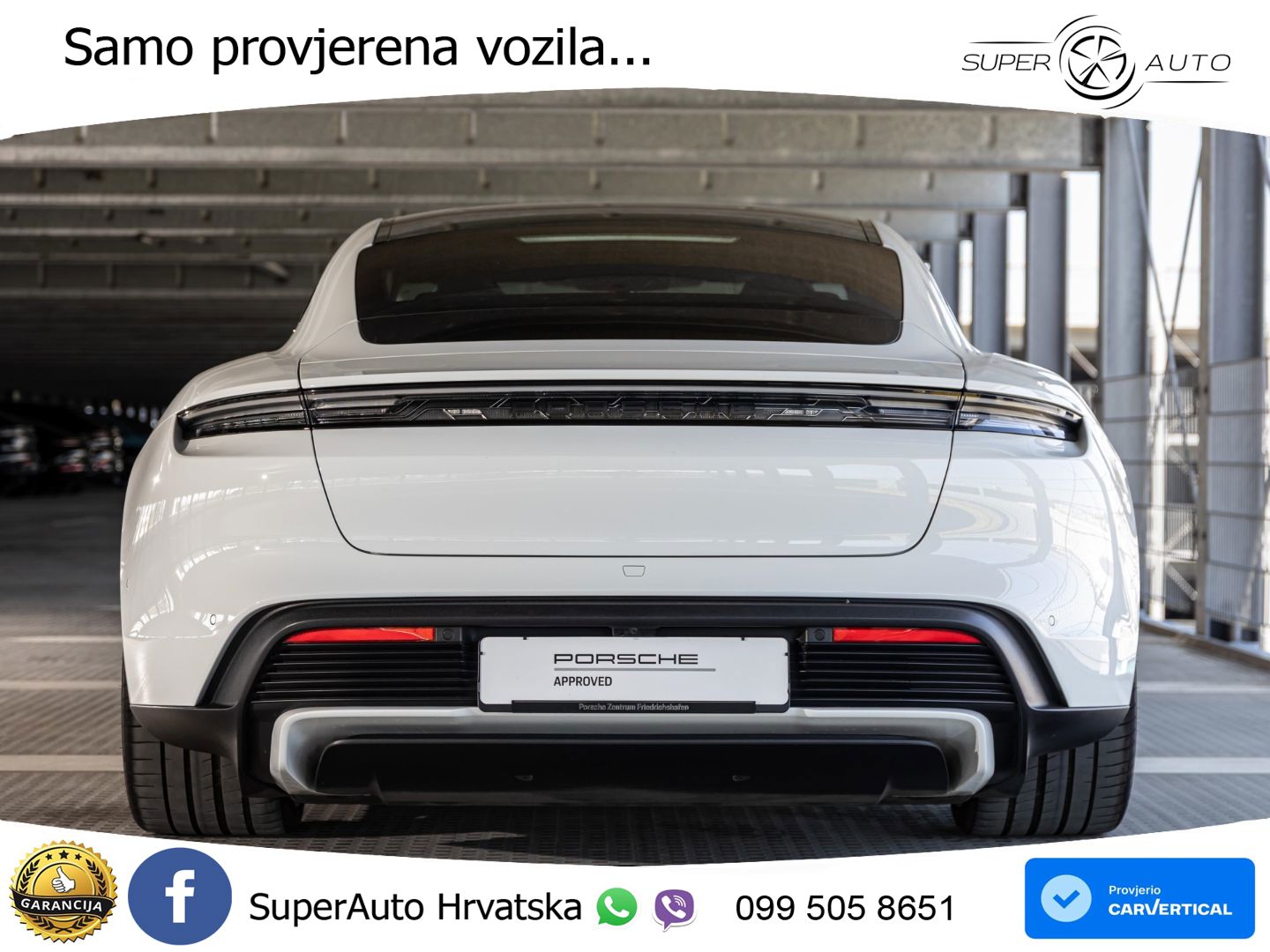 Porsche Taycan 4S 105 kWh (598 KS)