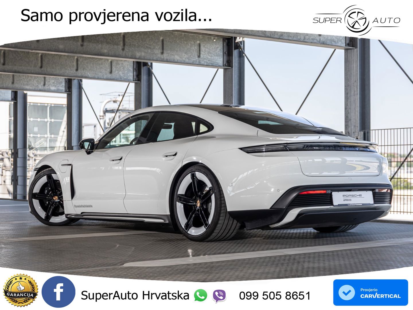 Porsche Taycan 4S 105 kWh (598 KS)