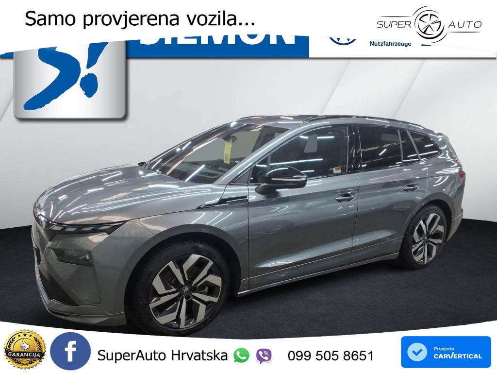 Škoda Enyaq 85 82 kWh (286 KS) SportLine LED+GR SJED+ACC