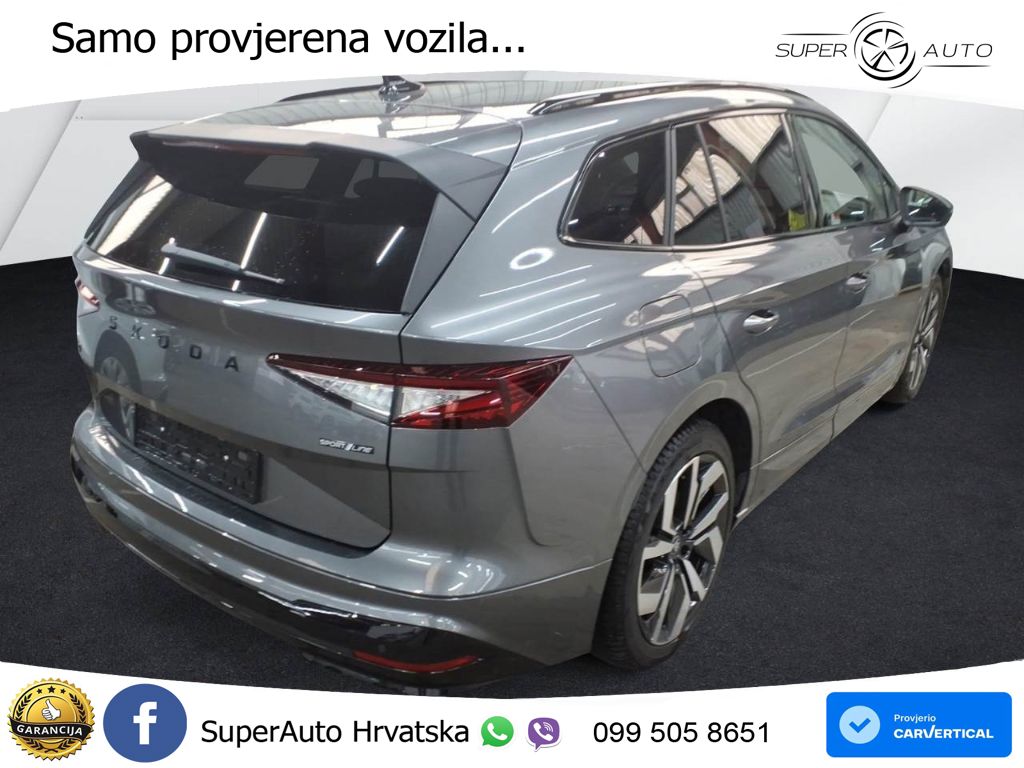 Škoda Enyaq 85 82 kWh (286 KS) SportLine LED+GR SJED+ACC