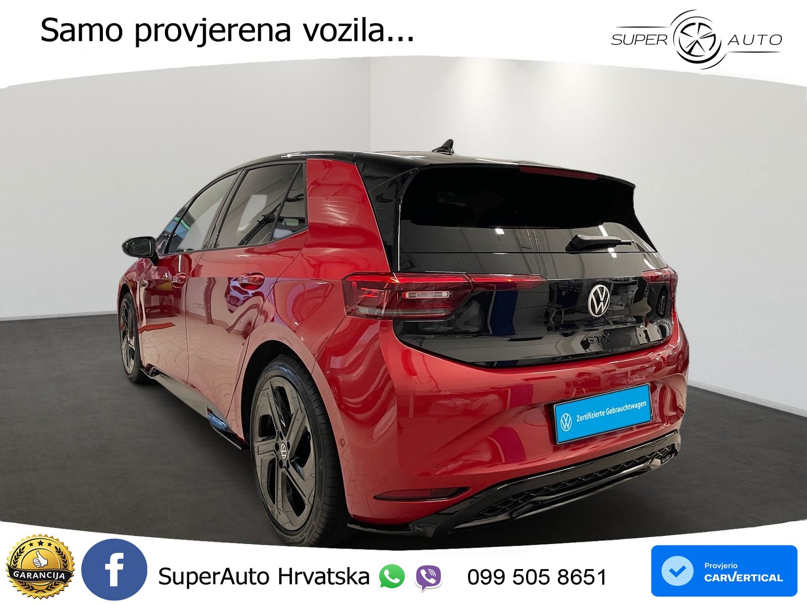 Volkswagen ID.3 GTX 84 kWh (286 KS)