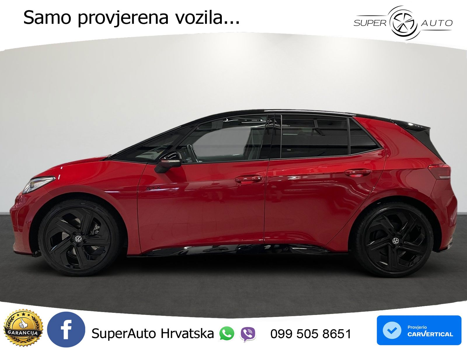 Volkswagen ID.3 GTX 84 kWh (286 KS)