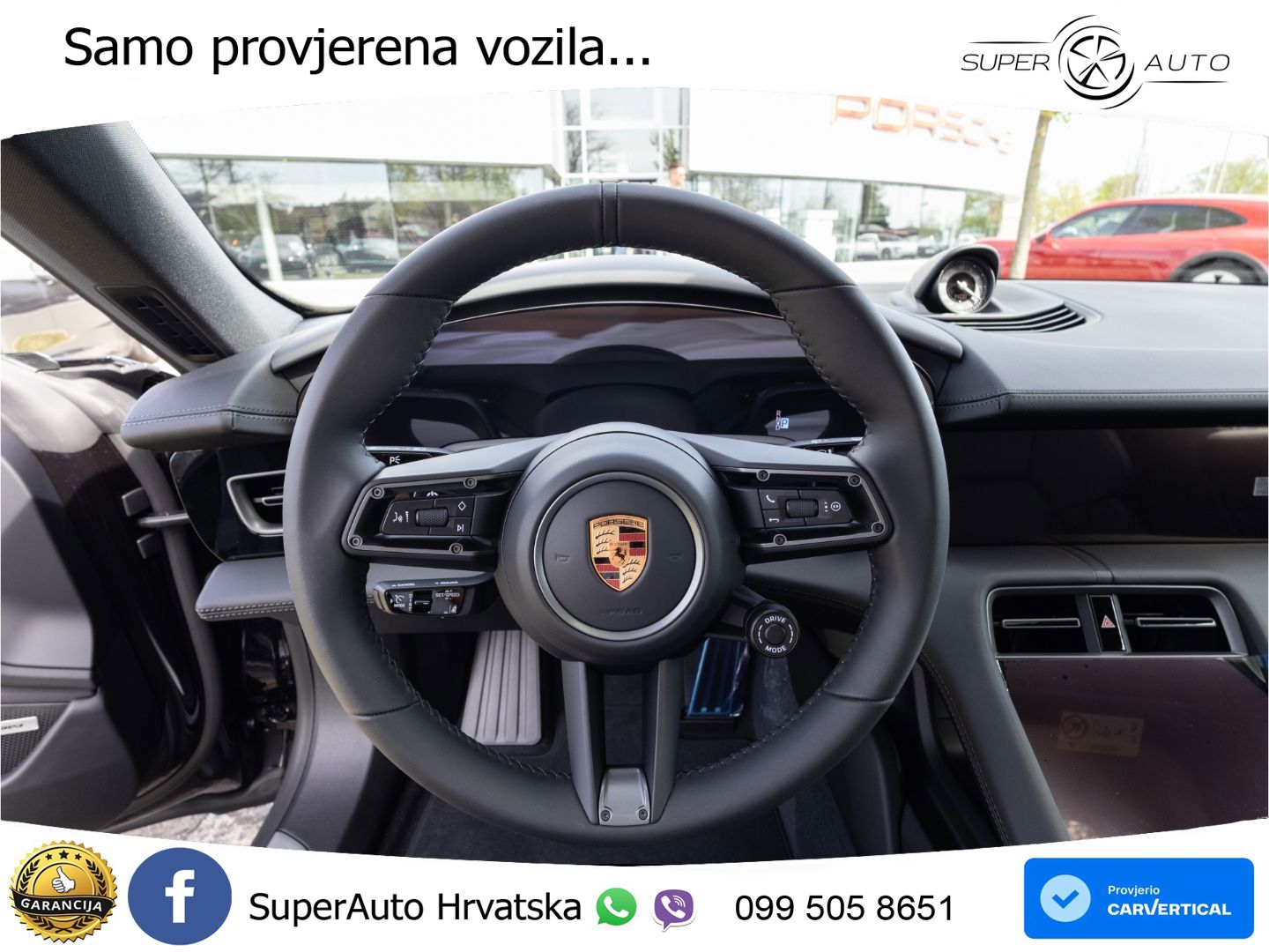 Porsche Taycan Sport Turismo 4S 105 kWh (598 KS)