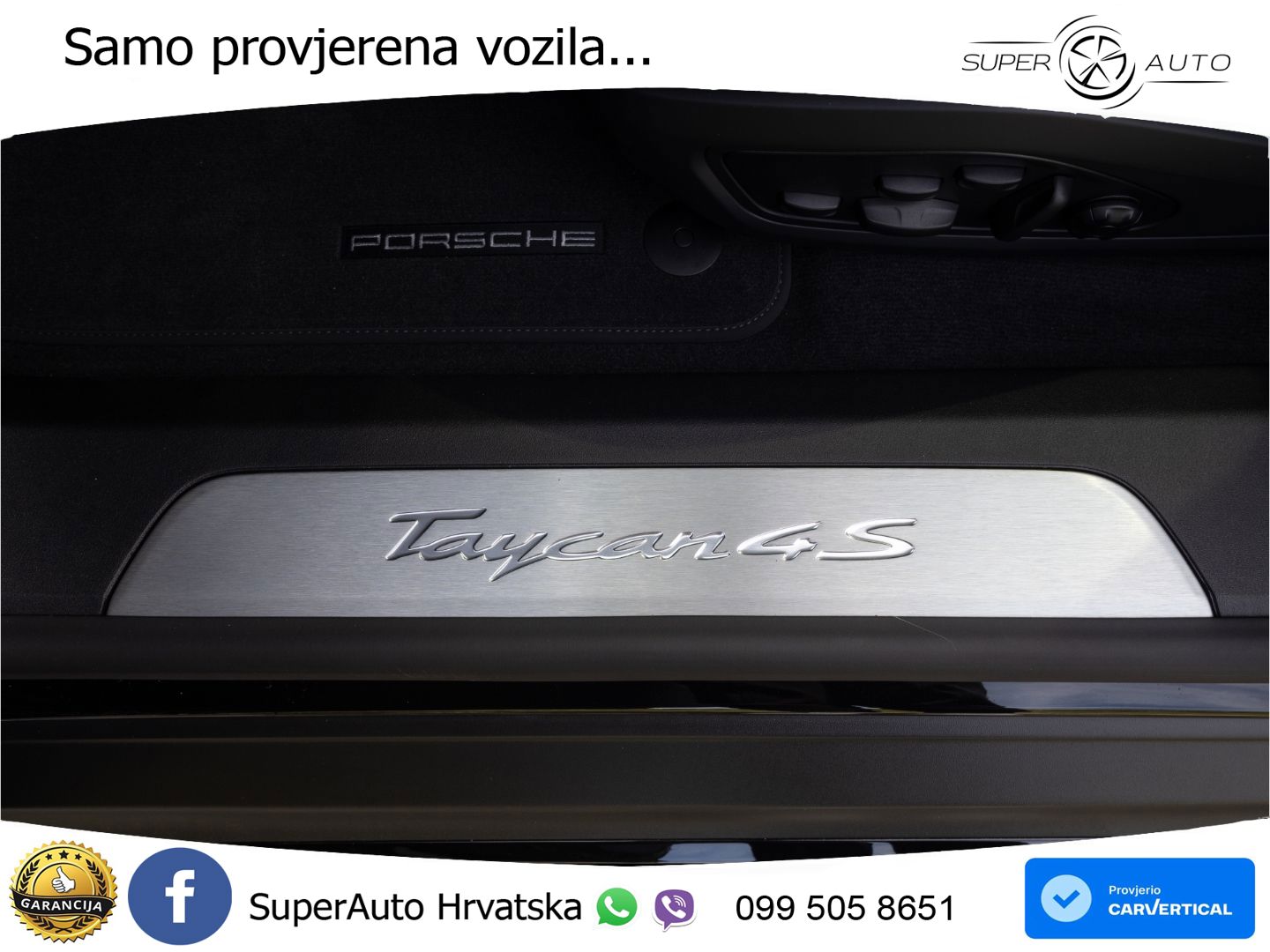 Porsche Taycan Sport Turismo 4S 105 kWh (598 KS)