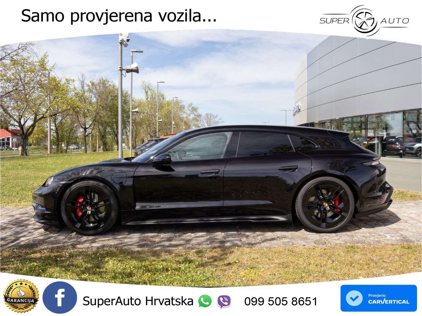 Porsche Taycan Sport Turismo 4S 105 kWh (598 KS)