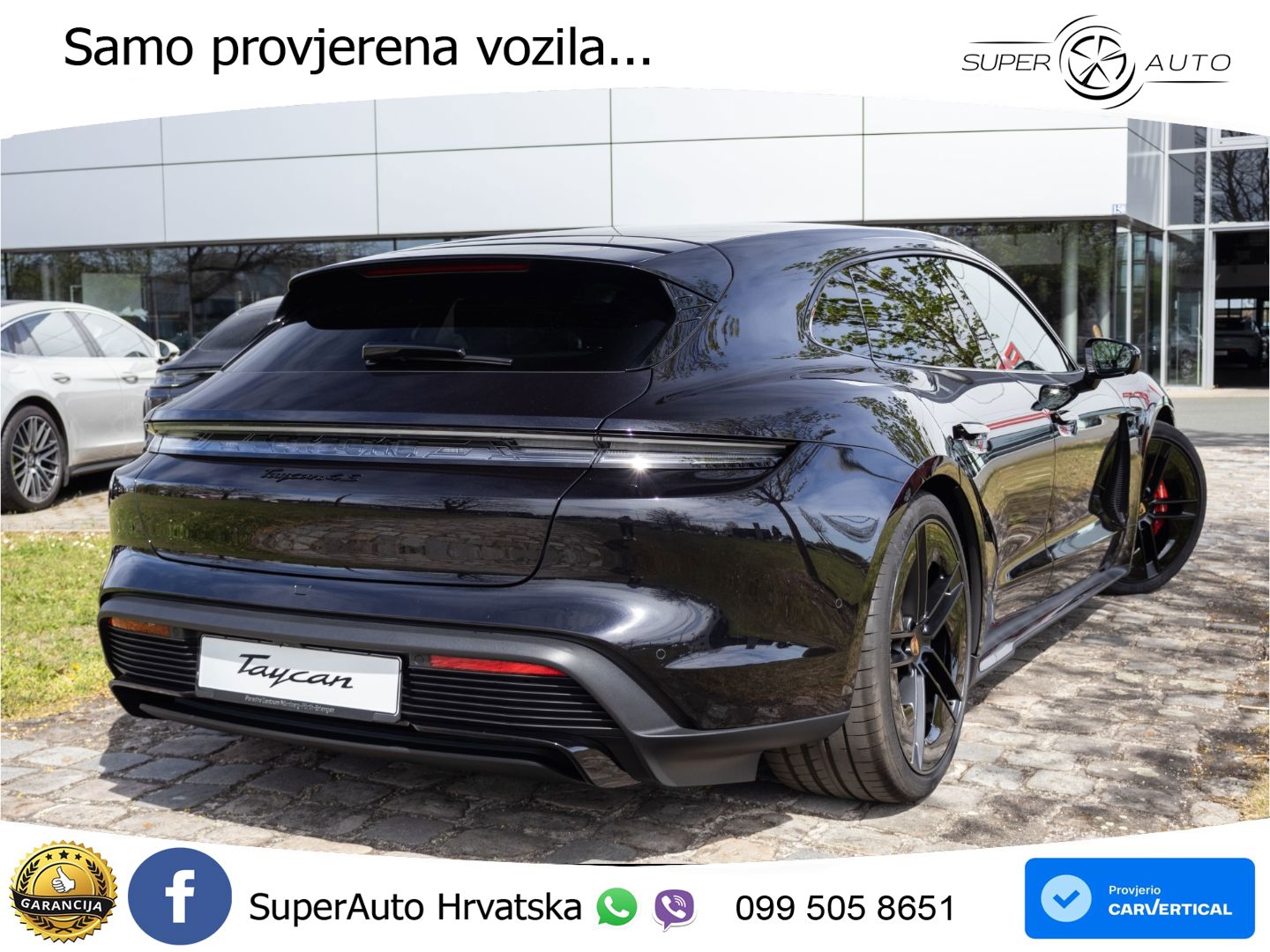 Porsche Taycan Sport Turismo 4S 105 kWh (598 KS)