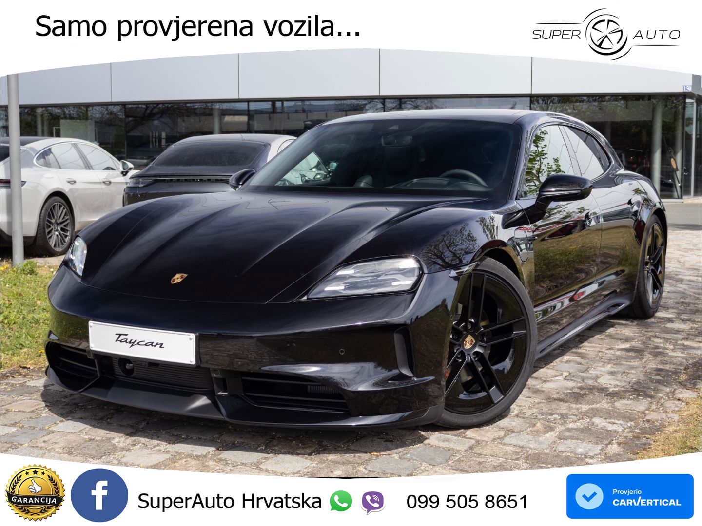 Porsche Taycan Sport Turismo 4S 105 kWh (598 KS)