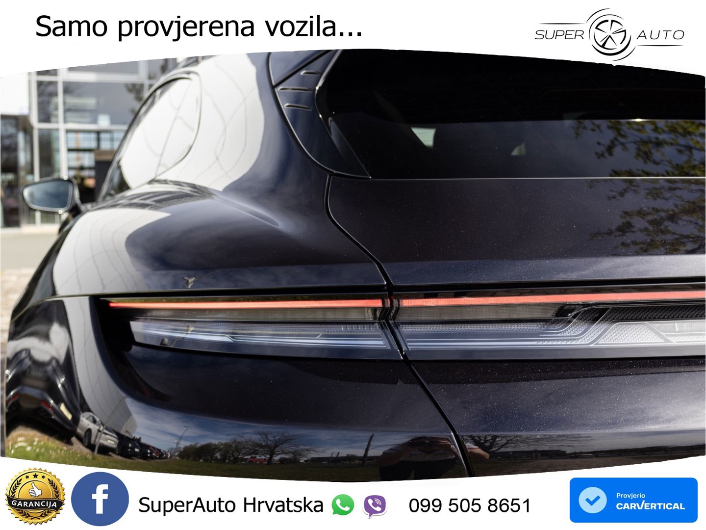 Porsche Taycan Sport Turismo 4S 105 kWh (598 KS)