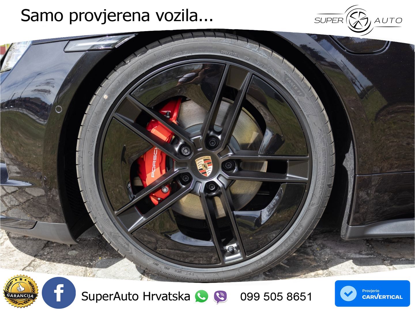 Porsche Taycan Sport Turismo 4S 105 kWh (598 KS)