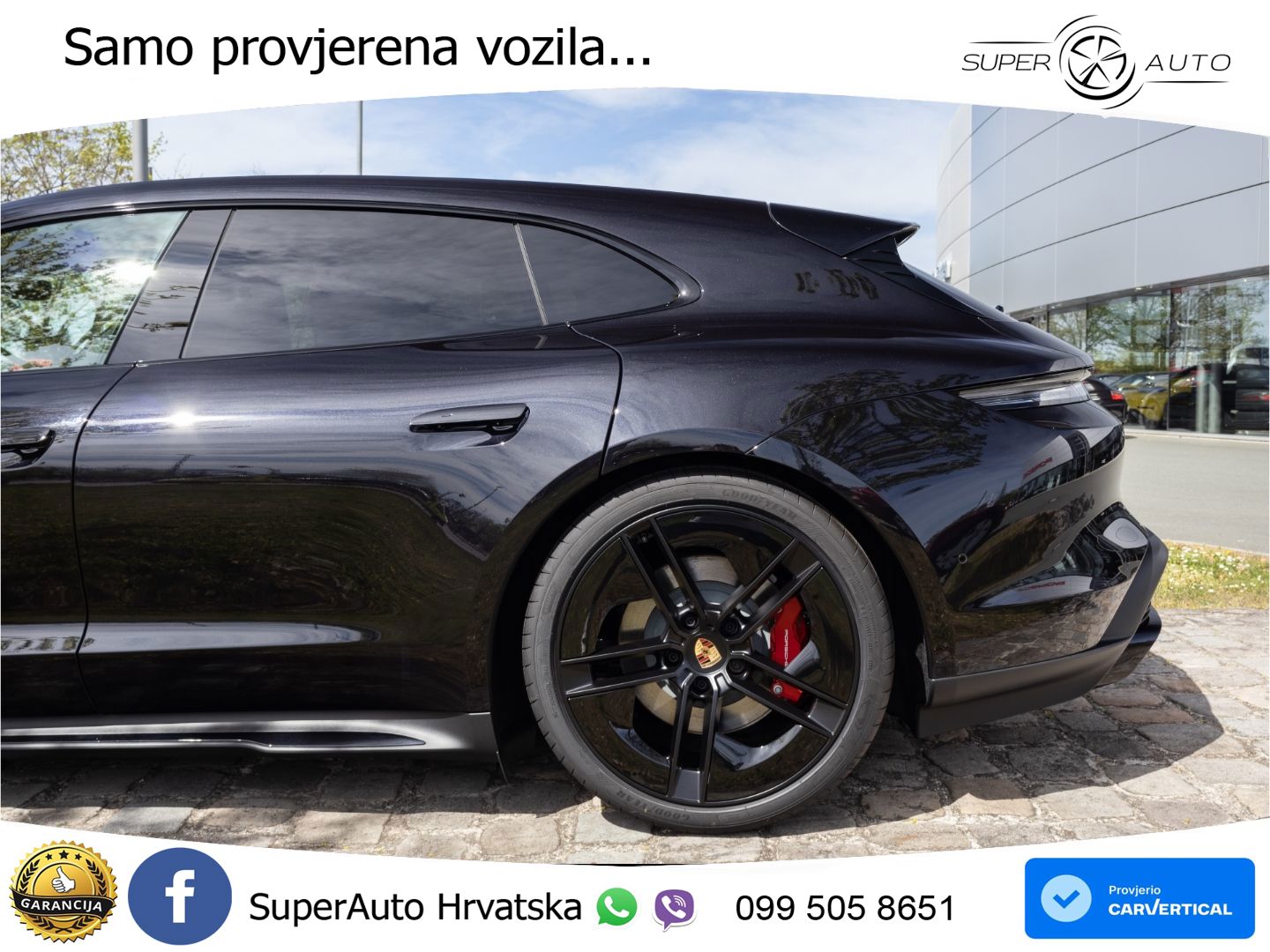 Porsche Taycan Sport Turismo 4S 105 kWh (598 KS)