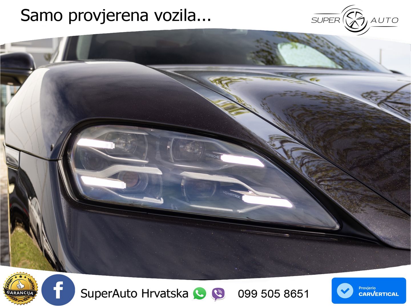 Porsche Taycan Sport Turismo 4S 105 kWh (598 KS)