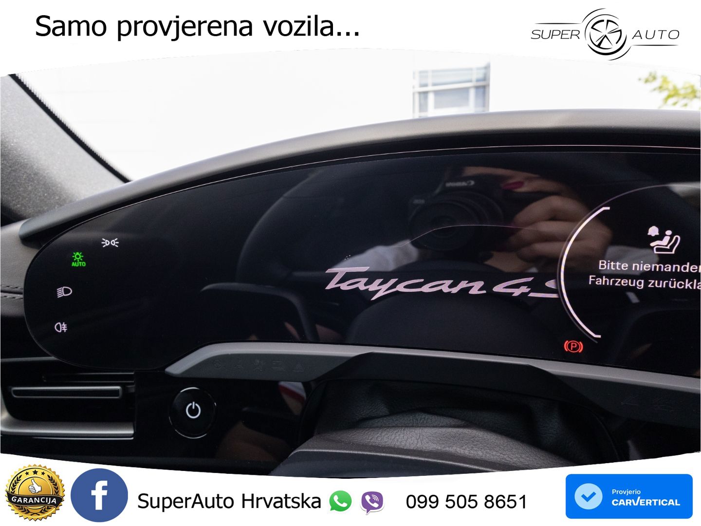Porsche Taycan Sport Turismo 4S 105 kWh (598 KS)