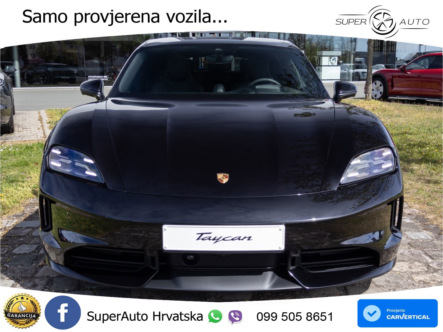 Porsche Taycan Sport Turismo 4S 105 kWh (598 KS)